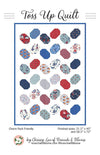 Image of the 
Toss Up quilt pattern by Chrissy Lux for Moda Fabrics. Features geometric shapes scattered on a white background.
Cute Little Fabric Shop