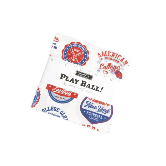 Image of the Play Ball 5 inch stacker by Sweetwater for Moda Fabrics. Features a 5 inch stacker precut with baseball themed fabrics.
Cute Little Fabric Shop