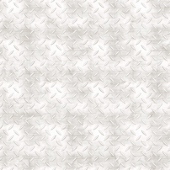 Image of the American Heroes Police Metal Plate Texture White quilting cotton fabric by QT Fabrics. Features textured metal on a white background.
Cute Little Fabric Shop