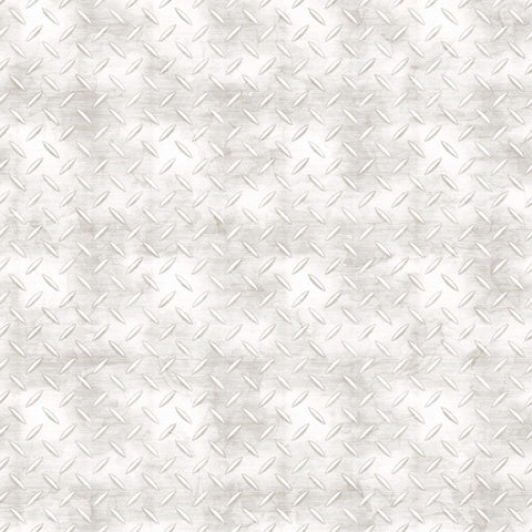 Image of the American Heroes Police Metal Plate Texture White quilting cotton fabric by QT Fabrics. Features textured metal on a white background.
Cute Little Fabric Shop