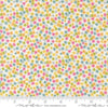 Image of the Shine Bloom Cloud quilting cotton fabric by Sweetwater for Moda Fabrics. Features small colorful flowers on a cream white background. 
Cute Little Fabric Shop