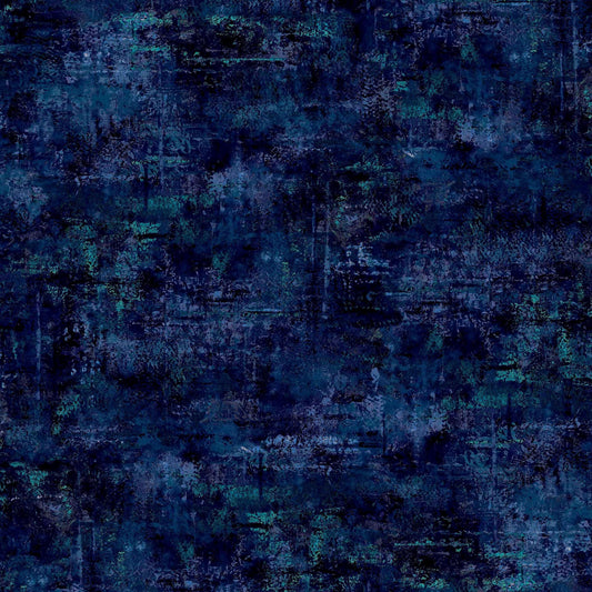 Image of the Vibe Mottled Blender Navy quilting cotton fabric by QT Fabrics. Features a textured dark blue fabric.
Cute Little Fabric Shop