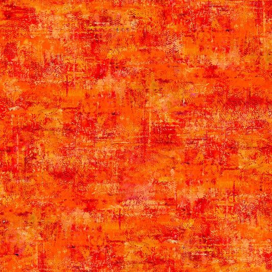 Image of the Vibe Mottled Blender Orange quilting cotton fabric by QT Fabrics. Features a textured bright orange fabric.
Cute Little Fabric Shop