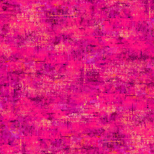 Image of the Vibe Mottled Blender Fuchsia quilting cotton fabric by QT Fabrics. Features a textured bright pink fabric.
Cute Little Fabric Shop