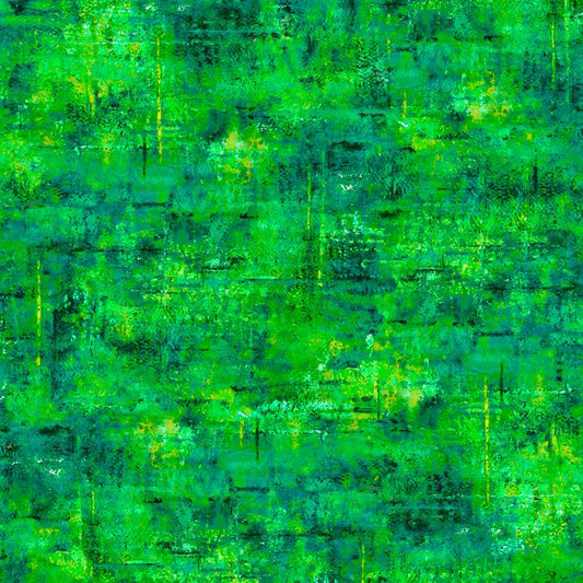 Image of the Vibe Mottled Blender quilting cotton fabric by QT Fabrics. Features a green textured fabric. 
Cute Little Fabric Shop