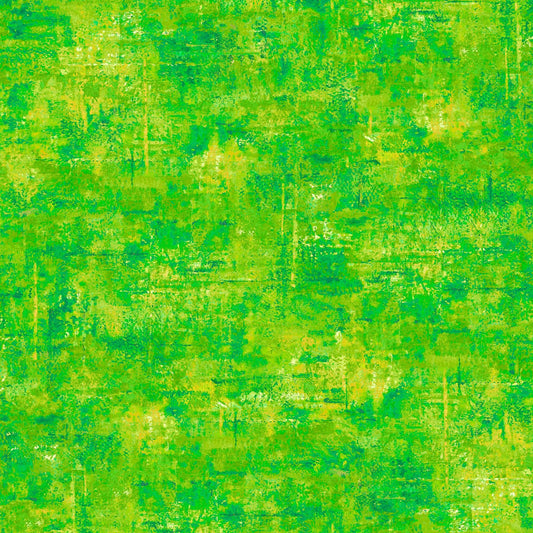 Image of the Vibe Mottled Blender Chartreuse quilting cotton fabric by QT Fabrics. Features a textured bright green fabric.
Cute Little Fabric Shop