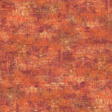 Image of the Vibe Mottled Blender Terracotta quilting cotton fabric by QT Fabrics. Features a textured orange red fabric.
Cute Little Fabric Shop