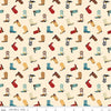 Image of the Cowboys Boots Cream quilting cotton fabric by Echo Park Paper Co for Riley Blake Designs. Features cowboy boots on a cream background.
Cute Little Fabric Shop