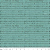 Image of the Cowboys Music Teal quilting cotton fabric by Echo Park Paper Co for Riley Blake Designs. Features the sheet music for Home on the Range on a teal blue background.
Cute Little Fabric Shop