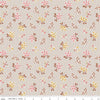Image of the Granny Chic Bouquet Brown quilting cotton fabric by Lori Holt by Riley Blake Designs. Features scattered bouquets of flowers on an white lattice background.
Cute Little Fabric Shop