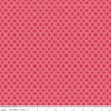 Image of the Granny Chic Needlepoint Pink quilting cotton fabric by Lori Holt for Riley Blake Designs. Features a small scale needlepoint flower pattern on a pink background. 
Cute Little Fabric Shop