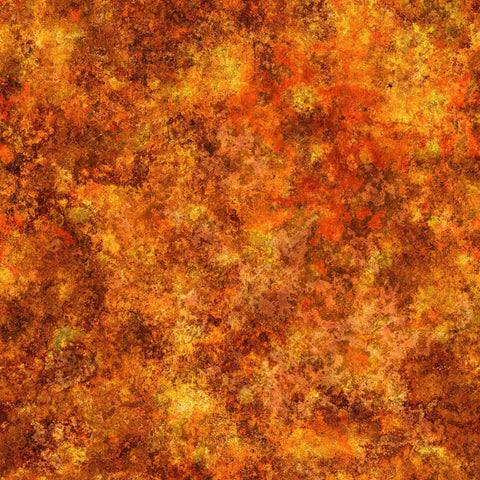 On The Road Again Granite Texture 30743 Burnt Orange O - by QT Fabrics - Tonal Textured Rock - Quilting Cotton Fabric