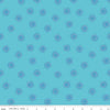 Image of the Celebrate Circles Aqua quilting cotton fabric by Sue Daley for Riley Blake Designs. Features scattered crosshatch dots on a light blue background
Cute Little Fabric Shop