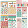 Image of the Home Decor Zippy Bags 3 Panel by Lori Holt for Riley Blake Designs. Features a lightweight canvas fabric with the pieces and instructions to make four large and four small project bags. 
Cute Little Fabric Shop