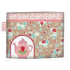 Image of the Home Decor Zippy Bags 3 Panel by Lori Holt for Riley Blake Designs. Features a lightweight canvas bag with brown background fabric and a teapot.
Cute Little Fabric Shop