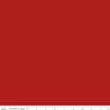Image of the Stitchers Flannel Plaid Red flannel fabric by Vicki McCarty for Riley Blake Designs. Features a small plaid patterns on a red  background.
Cute Little Fabric Shop