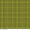 Image of the Stitchers Flannel Plaid Green flannel fabric by Vicki McCarty for Riley Blake Designs. Features a small plaid patterns on a green background.
Cute Little Fabric Shop