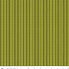 Image of the Stitchers Flannel Ticking Green flannel fabric by Vicki McCarty for Riley Blake Designs. Features small ticking stripes on a green background.
Cute Little Fabric Shop