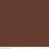 Image of the Stitchers Flannel Dots Chocolate flannel fabric by Vicki McCarty for Riley Blake Designs. Features small dots on a brown background.
Cute Little Fabric Shop