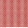 Image of the Stitchers Flannel Railroad Stripe Red flannel fabric by Vicki McCarty for Riley Blake Designs. Features a textured stripe on a red background.
Cute Little Fabric Shop