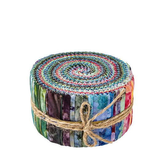 Image of the Expressions Batiks Express Yourself! Abstract Rolie Polie by Riley Blake Designs. Features quilting cotton abstract Batik fabric.
Cute Little Fabric Shop
