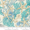 Serena Shores Shells Cloud quilting cotton fabric by Robin Pickens for Moda Fabrics. Features seashells on a cloud background. 
Cute Little Fabric Shop