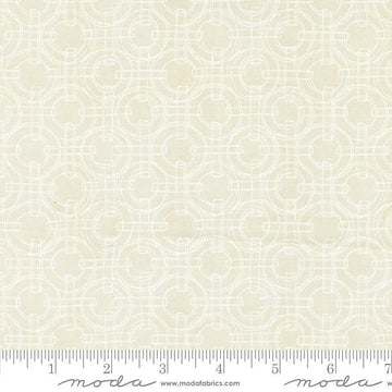 Serena Shores Rings Cloud quilting cotton fabric by Robin Pickens for Moda Fabrics. Features circles and lines on a cloud background. 
Cute Little Fabric Shop