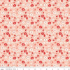 Image of the You & Me Loves Me Pink quilting cotton fabric by Sandy Gervais for Riley Blake Designs. Features flowers and text on a light pink background.
Cute Little Fabric Shop