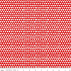 Image of the You & Me Hearts Red quilting cotton fabric by Sandy Gervais for Riley Blake Designs. Features small hearts on a red background.
Cute Little Fabric Shop