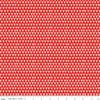Image of the You & Me Hearts Pink quilting cotton fabric by Sandy Gervais for Riley Blake Designs. Features small hearts on a red background.
Cute Little Fabric Shop