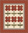 Image of the Pocket Full of Posies quilt pattern by Laugh Yourself Into Stitches by Riley Blake Designs. Features flowers with monochrome red colors.
Cute Little Fabric Shop