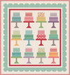 Image of the Cake Walk quilt kit by Lori Holt for Riley Blake Designs. Features tiered cakes on a quilt.
Cute Little Fabric Shop