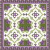 Image of the Barnwood Flowers quilt pattern by Ashley Hough Designs for Riley Blake Designs. Features a floral pattern quilt. 
Cute Little Fabric Shop