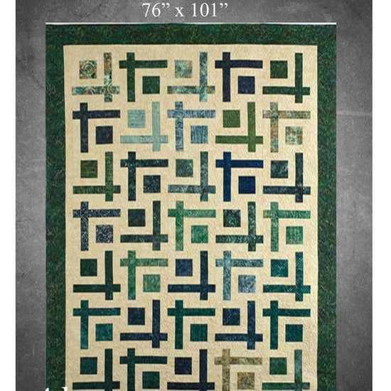 Image of the Chop Suey quilt pattern by 4th and Main Design for Riley Blake Designs. Features a square and line quilt. 
Cute Little Fabric Shop