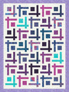 Image of the Chop Suey quilt pattern by 4th and Main Design for Riley Blake Designs. Features a square and line quilt. 
Cute Little Fabric Shop