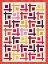 Image of the Chop Suey quilt pattern by 4th and Main Design for Riley Blake Designs. Features a square and line quilt. 
Cute Little Fabric Shop