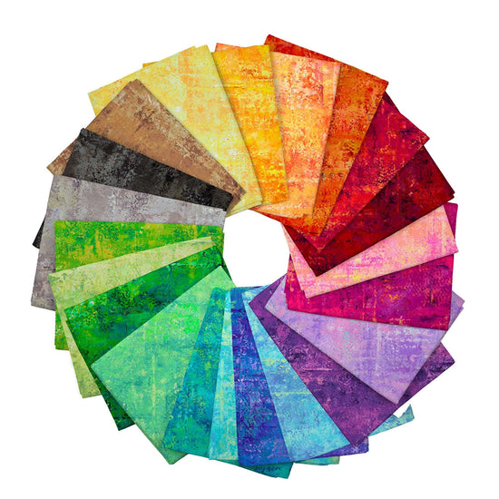 Image of the Vibe Brights Fat Quarter Bundle with quilting cotton fabric by QT Fabrics. Features bright colors from the collection in a precut.
Cute Little Fabric Shop