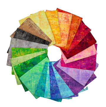 Image of the Vibe Brights Fat Quarter Bundle with quilting cotton fabric by QT Fabrics. Features bright colors from the collection in a precut.
Cute Little Fabric Shop