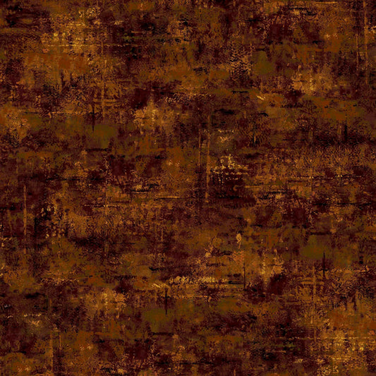 Image of the Mottled Blender Brown quilting cotton fabric by QT Fabrics. Features a textured brown fabric. 
Cute Little Fabric Shop