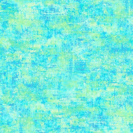 Image of the Vibe Mottled Blender Aqua quilting cotton fabric by QT Fabrics. Features a textured light blue fabric.
Cute Little Fabric Shop
