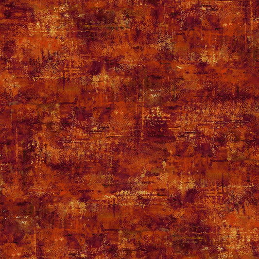 Image of the Vibe Mottled Blender Rust quilting cotton fabric by QT Fabrics. Features a textured brick red fabric.
Cute Little Fabric Shop