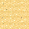 Image of the Sunshine and Sweet Tea Honeycomb quilting cotton fabric by Riley Blake Designs. Features honeycomb patterns. 
Cute Little Fabric Shop