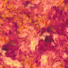 Image of the Mixology Stir Persimmon quilting cotton fabric by Ocllo Mason For QT Fabrics. Features acrylic swirls on a red background. 
Cute Little Fabric Shop