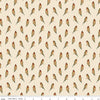 Image of the Sewing Your Oats Birds Oat Quilting cotton fabric by Karen Walker for Riley Blake Designs. Features small birds on a cream background. Cute Little Fabric Shop.