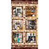 Image of the Corner Cafe quilting cotton fabric by Michael Miller fabrics. Features coffee pictures on a panel
Cute Little Fabric Shop