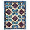 Image of the Double Focus 3 yard quilt by Robertson and Morgan for QT Fabrics. Features a blue quilt. 
Cute Little Fabric Shop