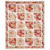 Image of the Double Focus 3 yard quilt by Robertson and Morgan for QT Fabrics. Features a red quilt. 
Cute Little Fabric Shop