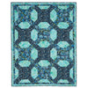 Image of the Double Focus 3 yard quilt by Robertson and Morgan for QT Fabrics. Features a teal quilt. 
Cute Little Fabric Shop