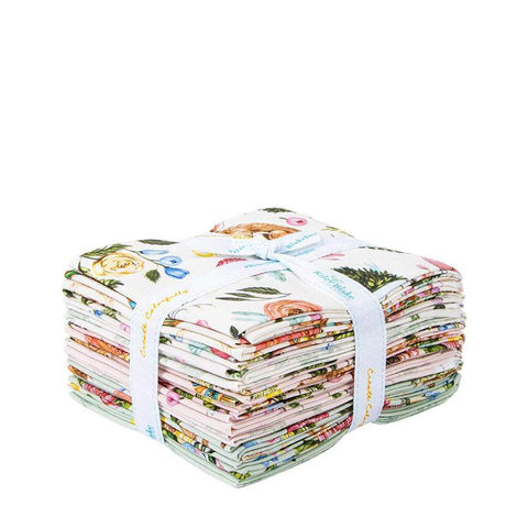 Image of the Sweet Spring Fat Quarter Bundle by Hester & Cook for Riley Blake Designs. Features colorful easter fabric on various backgrounds. 
Cute Little Fabric Shop