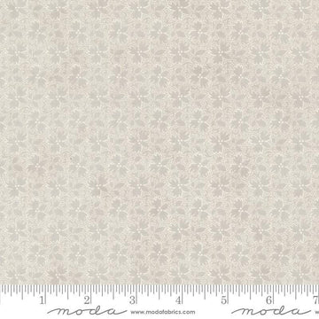 Image of the Sandalwood Harmony Moonbeam quilting cotton fabric by 3 Sisters for Moda Fabrics. Features a floral fabric on a white background. Cute Little Fabric Shop